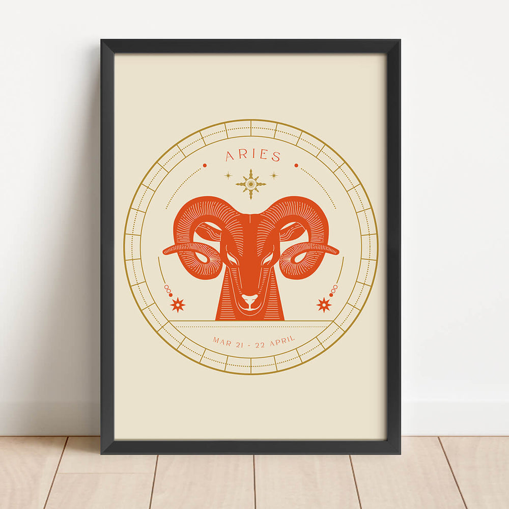 Vintage dierenriem- Ram