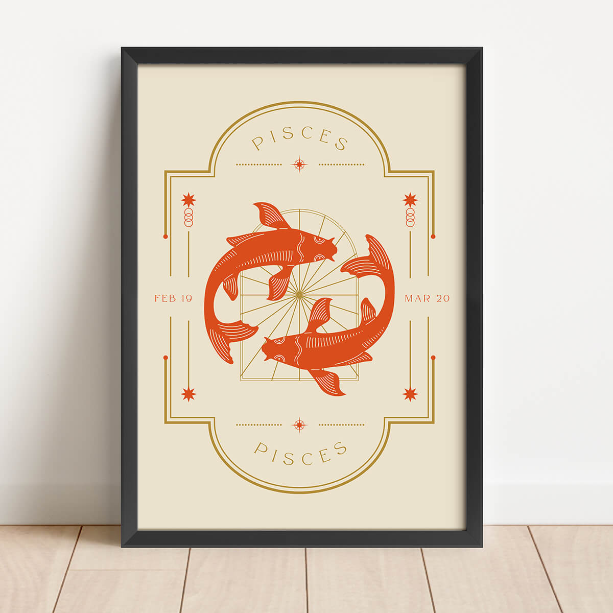 Vintage dierenriem-Vissen thumbnail-image-1